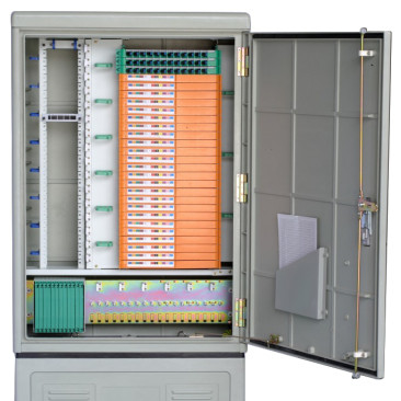 Matériau SMC 288fo Cabinet de connexion croisée en fibre optique extérieure