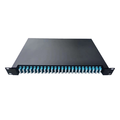 Système de fibres de distribution FTTH de 260*200*60 mm 1U 96 Core LC SC Rack monté MPO MTP Panneau de patch en fibre optique ODF