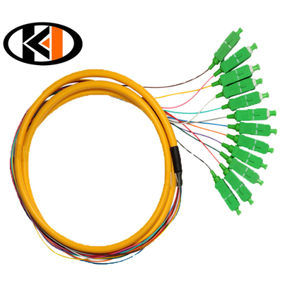 Ningbo Fibre Optic Patch Cord Multi Mode 5m Pigtail avec connecteur SC FC ST LC UPC