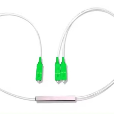 ANATEL certifié 1x8 SC/APC Micro Mini Bloc Tube en acier FTTH PLC Splitter et 3 fois