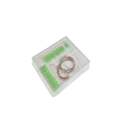 Télécommunications 1x2 4 8 16 C G657A1 0,9 mm SCUPC mini type Fibre optique PLC Splitter