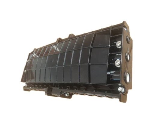 Matériau FTTH PC/ABS joints de fermeture par jonction en fibre optique pour 12-288 cœurs de type horizontal