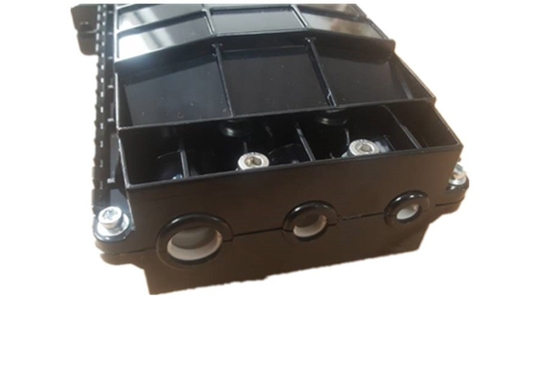 Matériau FTTH PC/ABS joints de fermeture par jonction en fibre optique pour 12-288 cœurs de type horizontal