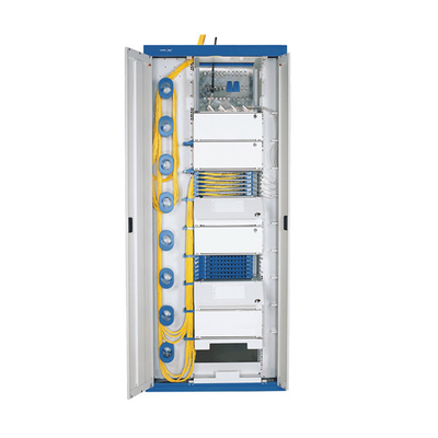 Boîte de terminaux en fibre optique extérieure pour 96 144 288 câble en fibre dans l'armoire de connexion croisée