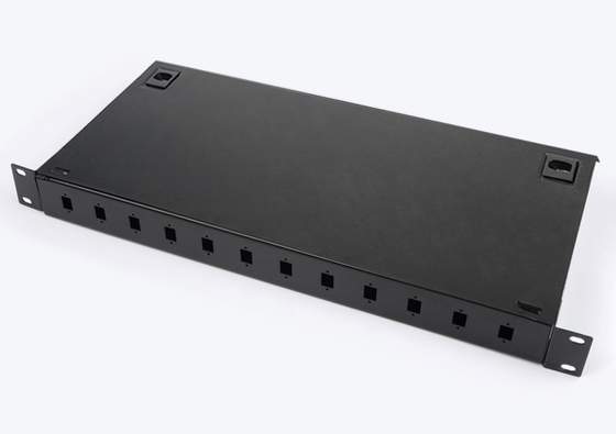 SM/MM/OM3 Splitter optique de type fibre 2x4 2x32 PLC pour rack de 19 pouces monté Splitter de fibre