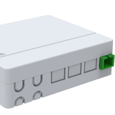 100.5*85*29mm Télécommunication 4 ports Boîte de jonction de borne à fibre optique