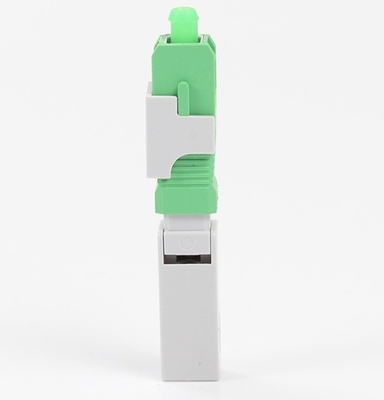 Assemblage de connecteur rapide FTTH SC APC pour l'installation de champs de fibres optiques à faible perte de signal