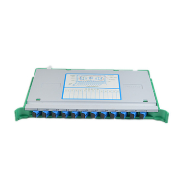 Cadre de distribution mini-optique en fibre extérieure à 12 cœurs avec plateau d'épissage polyvalent en fibre