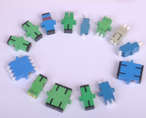 Couplings à fibre optique SC simplex à flange simple mode multi-mode
