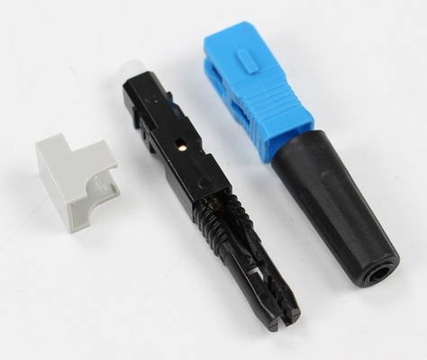 Connecteur rapide en fibre optique FTTH SC/APC SC/UPC FC LC SC APC Perte de retour de fibre optique 50 dB