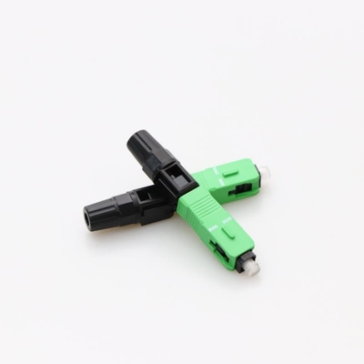 SC APC/UPC Connecteur rapide pour l'assemblage de champ FTTH Adaptateur à fibre optique dans le réseau 3G