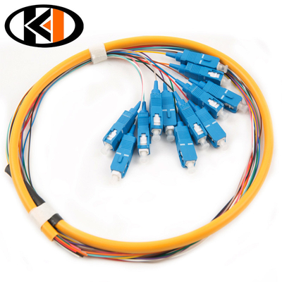 1.5m SC/UPC ou SC/APC en fibre optique à noyau unique avec perte d'insertion ≤ 0,3 dB