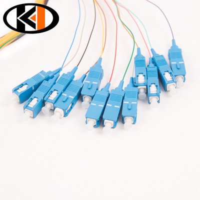 1.5m SC/UPC ou SC/APC en fibre optique à noyau unique avec perte d'insertion ≤ 0,3 dB