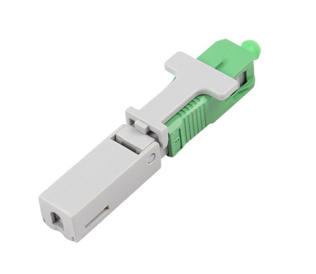 Transmission de signal par fibre avec faible perte de signal SC APC SC UPC Assemblage de connecteur rapide