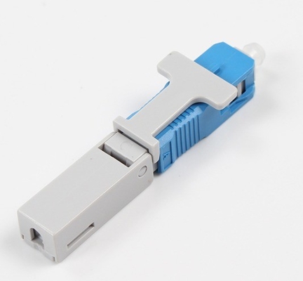 Transmission de signal par fibre avec faible perte de signal SC APC SC UPC Assemblage de connecteur rapide