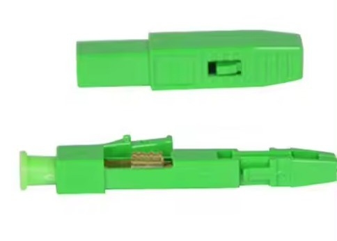 Connecteur rapide LC/APC à fibre optique facile à utiliser pour les télécommunications