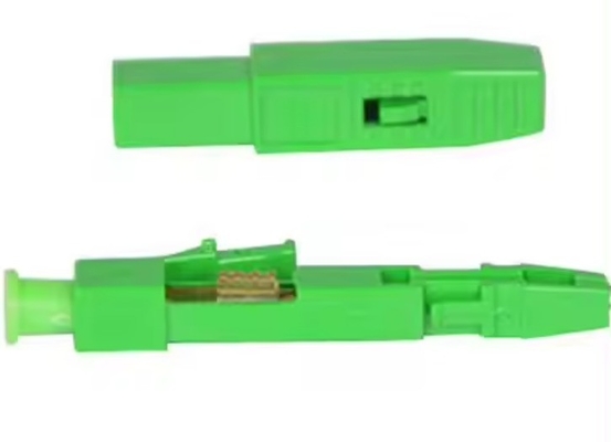Connecteur rapide LC/APC à fibre optique facile à utiliser pour les télécommunications