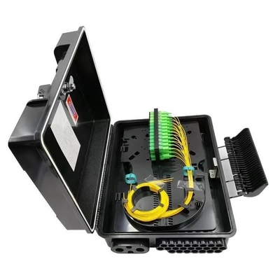 Mini boîte de distribution de fibres de séparateur PLC 32/48 noyau ABS NAP IP68 2PCS 1X16 ou 48 Adaptateur