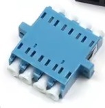 SM MM 4 Port LC APC/UPC 4 Adaptateur optique en fibre optique duplex pour la transmission de signaux en fibre
