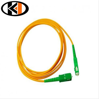 Télécommunication Type de fibre SM LSZH 2 mm câble de patch avec faible perte et options de longueur