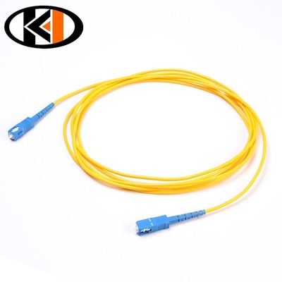 12 ans câble de fibre optique pour les télécommunications SC PC Upc Apc câble optique