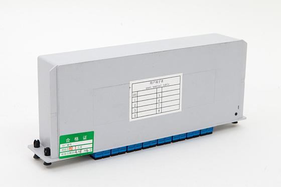 1*16 1*32 SC Connecteur LGX PLC Cassette PLC Splitter Type de fibre G657 ou personnalisé 3 fois