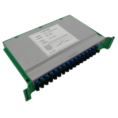 Splitter PLC à fibre optique à mode unique SC LC FC ST UPC APC avec une directivité ≥ 55 dB