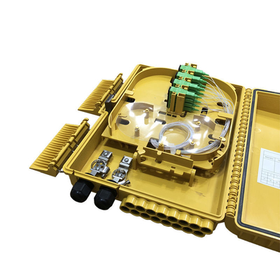 Boîte de distribution ABS/PC ABS/PC à 16 cœurs de borne de fibre optique CTO/NAP avec séparateur PLC 1x16
