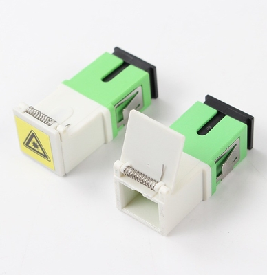 Adaptateur optique à fibre optique SC FTTH avec c-ap de poussière et perte d'insertion IL 0.2db