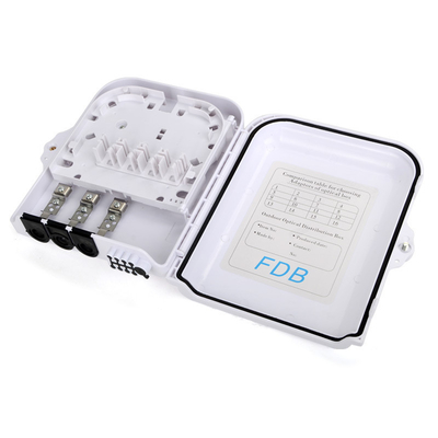 Télécommunications 8-Port FTTX Extérieur LGX Fibre optique Splitter Boîte de distribution