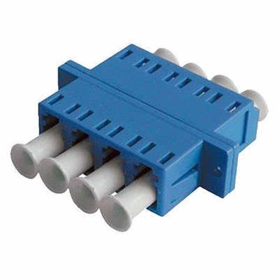Adaptateur en fibre optique FTTH LC Coupler à brides quadrilatérales 4 LC pour 40 à 85 Temp Compatibilité