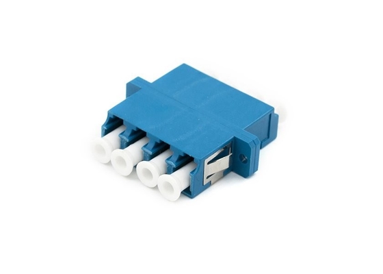 Adaptateur en fibre optique FTTH LC Coupler à brides quadrilatérales 4 LC pour 40 à 85 Temp Compatibilité