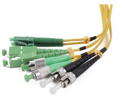 Télécommunications Jumper d'imprimante à fibre optique avec connecteurs SC-SC et câble de queue
