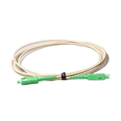 Jumper en fibre optique G657a2 câble de patch en mode unique avec connecteur SC FC ST LC UPC