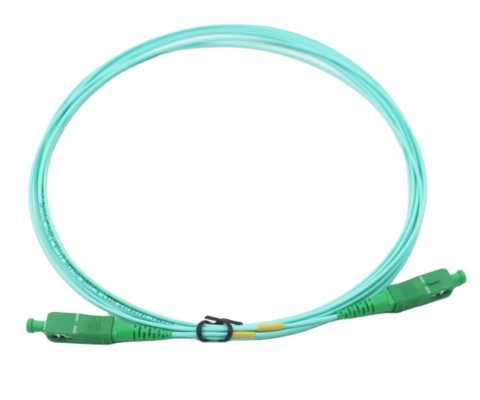 Jumper en fibre optique G657a2 câble de patch en mode unique avec connecteur SC FC ST LC UPC