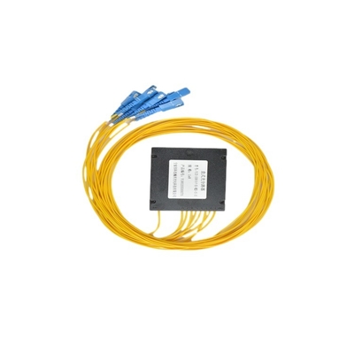 Réseau 4G ABS Splitter PLC à fibre optique de type boîte en plastique avec connecteur SC/APC LC/APC pour PON FTTX et CATV