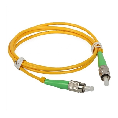 SC FC ST LC UPC Cordon de patch en fibre optique de 3,0 mm Simplex OM3 OM4 LC pour les équipements de télécommunications