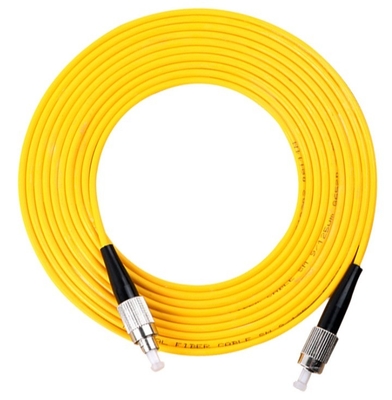 SC FC ST LC UPC Cordon de patch en fibre optique de 3,0 mm Simplex OM3 OM4 LC pour les équipements de télécommunications
