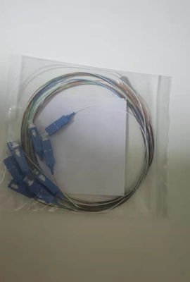 1260-1650nm Longueur d'onde de fonctionnement Splitter PLC à fibre optique 1x9 pour réseau déséquilibré