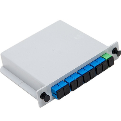 1 à 8 PLC Splitter avec connecteur SC FC LC ST Type G657A Type de fibre à prix abordable