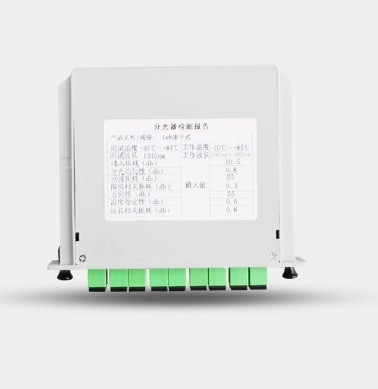 1 à 8 PLC Splitter avec connecteur SC FC LC ST Type G657A Type de fibre à prix abordable