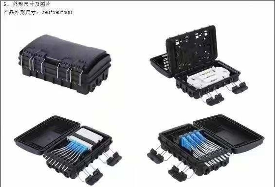 8 Adaptateurs mini-SC renforcés boîtier en fibre optique pour une connexion réseau supérieure
