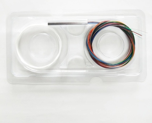 Splitter de fibres 0,9 mm 1*3 1*5 1*6 1*7 2*4 2*32 Façons SC/UPC SC/APC Splitter de connecteur 2*1