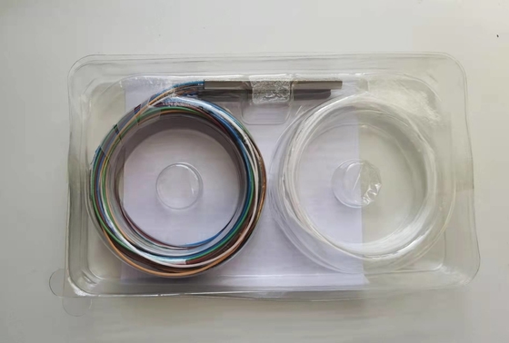 1M/1.5M G657A Fibre PLC Splitter à fibre optique avec une longueur d'onde de fonctionnement de 1260 à 1650 nm
