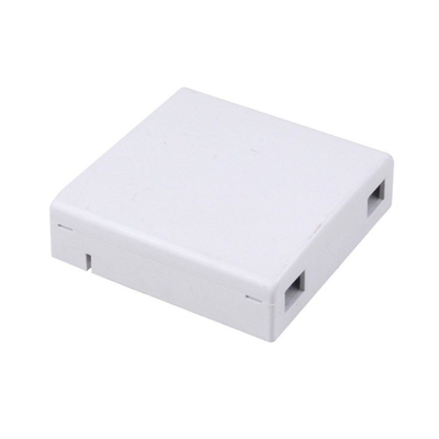 2 Port Splitter Boîte de borne à fibre optique pour les entrées normales de câbles Installation facile