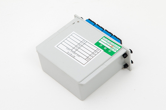Splitter PLC de transmission de signal par fibre 1x16 LGX SC APC UPC pour une solution d'économie d'espace