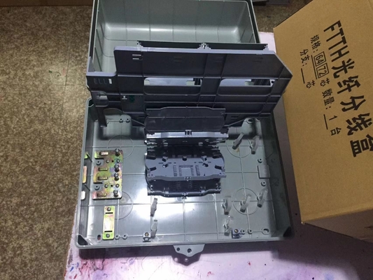 Télécommunication FTTH Fibre 72 Core/64 Core Terminal Box avec LGX Splitter ou Mini Type PLC Splitter
