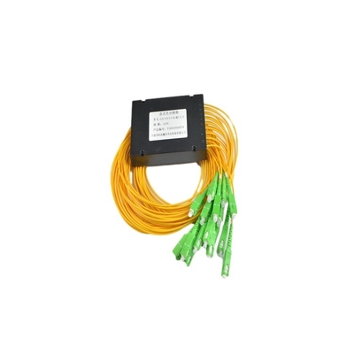 3- Splitter PLC à fibre optique réseau 1x4 2x8 16x32 Boîte de module ABS Connecteur optique passif