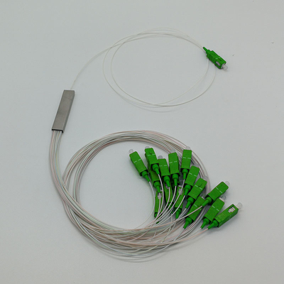 Réseau 4G Compatible 1 16 Splitter Micro PLC Splitter SC/UPC avec une perte d'insertion ≤ 10,7 dB