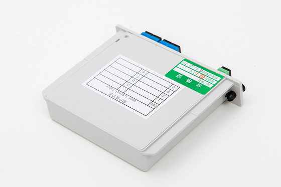 1*4 Fibre optique verte SC APC à SC UPC Splitter pour Huawei Longueur d'onde 1260-1650 nm